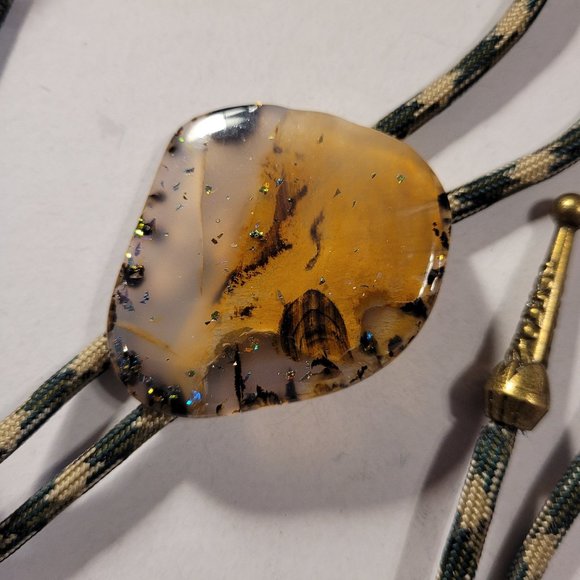 Bolo Tie - Made from Stone - Very Unique Looking - Picture 12 of 12